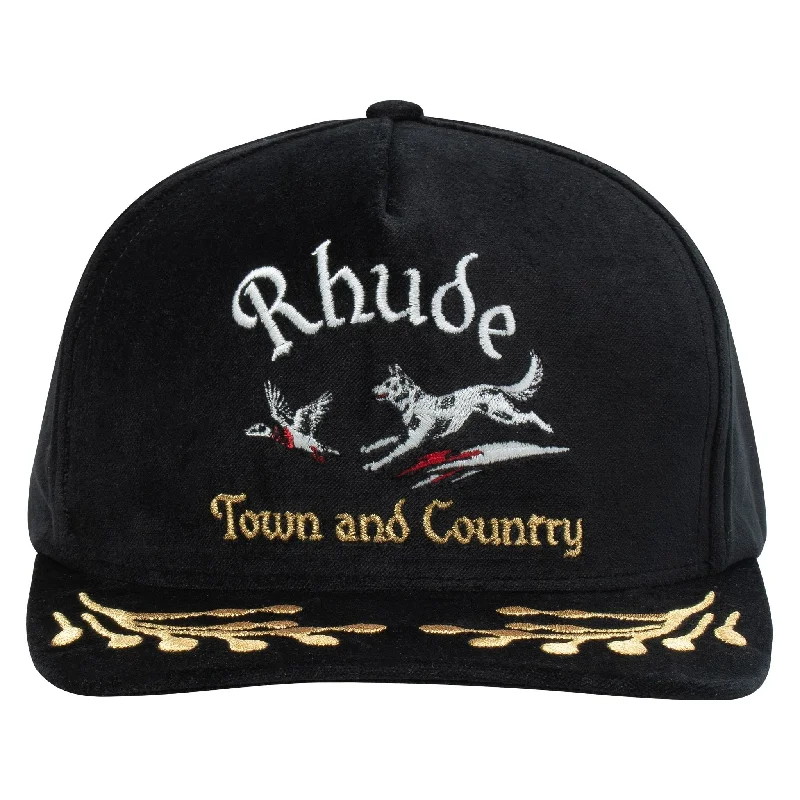 Wine Country Souvenir Hat | Black