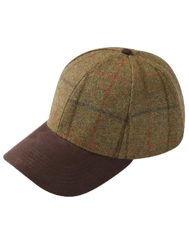 Alan Paine Combrook Tweed Baseball Cap