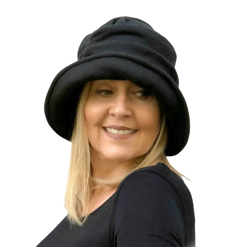 Stylish Winter Fleece Hat Downton Abbey Style | The Alice Cloche