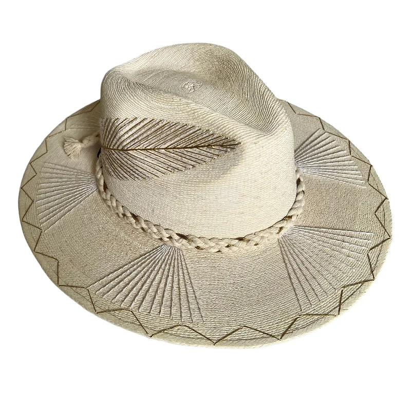 Corazon Playero Hat (Kapalua - White/Gold)