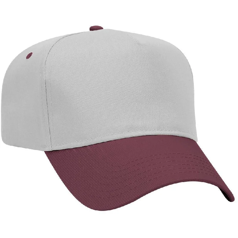 Maroon/Grey