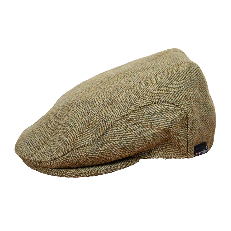 Extremities Woburn Tweed Flat Cap