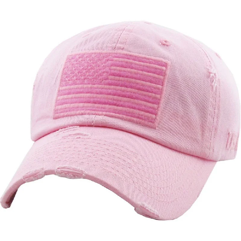 FLAG Tactical Operator Vintage Ballcap - PINK