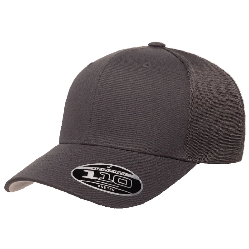 Flexfit 110 Solid Mesh Cap w/ Adjustable Snap