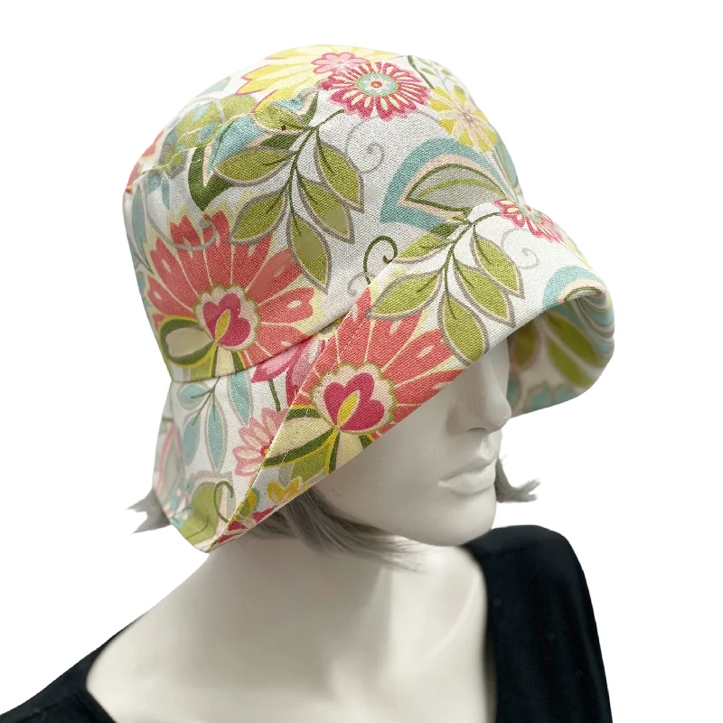 Floral Summer Cloche Hat | The Eleanor