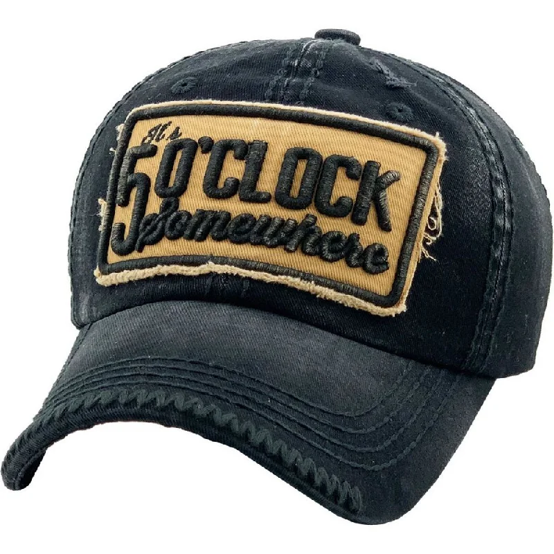 It's 5 O'Clock Somewhere Vintage Ballcap