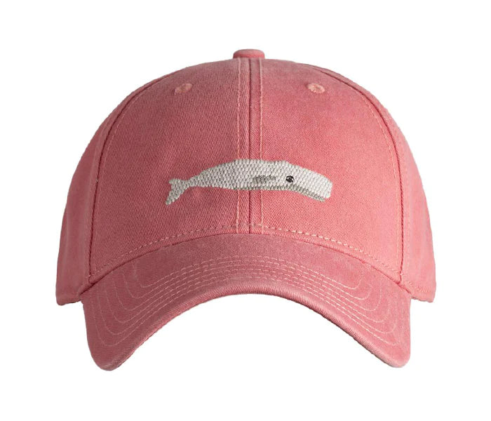 Kids Baseball Hat, Whale on New England Red