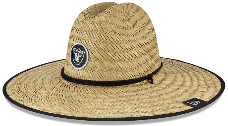 Las Vegas Raiders Training Straw Hat