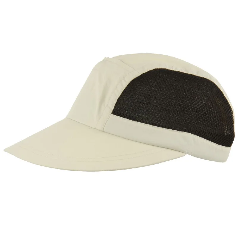 MJM Baseball Cap AIR WIDE - Taslan / Mesh med Lomme