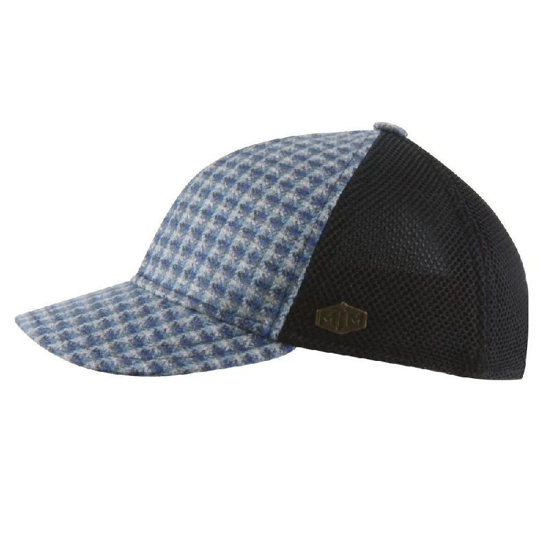 MJM Baseball Cap Cotton Mesh – Blue