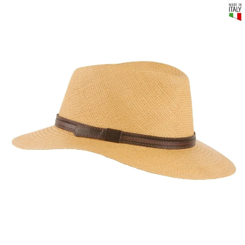 MJM Dude Panama Hat - Biscotto