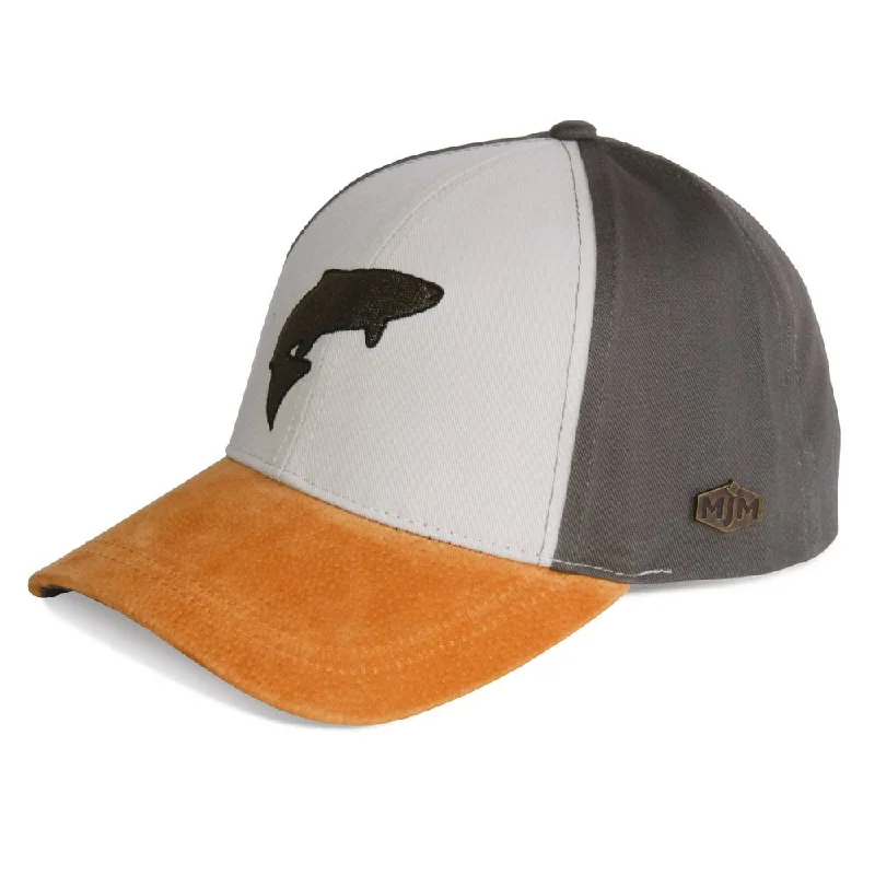 MJM Salmon Baseball Cap Oliven Bomuld