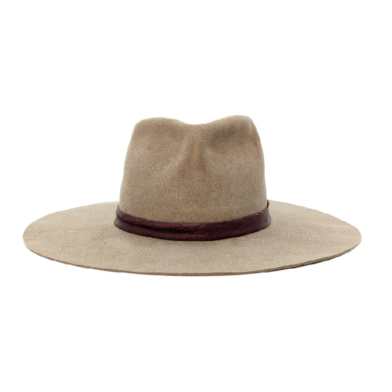 Natural Beaver Teardrop - Custom Felt Hat