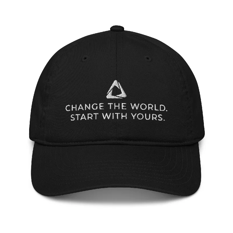 Organic Eco-friendly Baseball Cap | Change the World