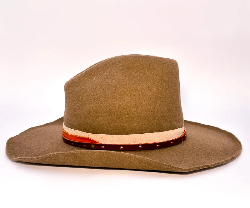 Pecan Cattleman - Custom Felt Hat