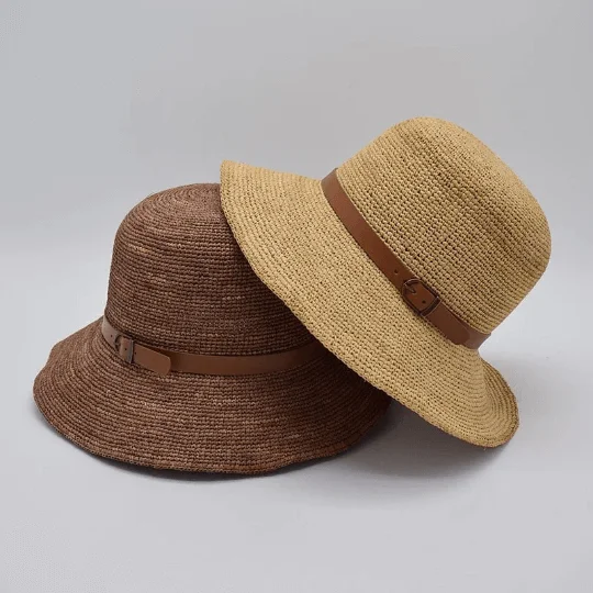 Raffia Straw Hat for Women