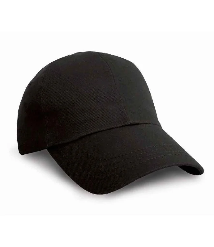 Result Heavy Cotton Drill Pro-Style Cap | Black