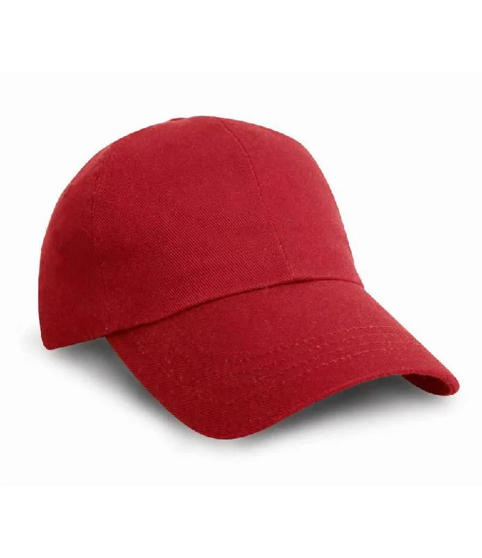 Result Heavy Cotton Drill Pro-Style Cap | Red