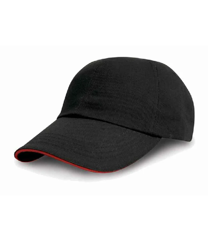 Result Heavy Cotton Drill Pro-Style Cap | Black