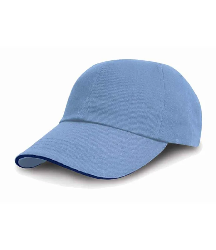 Result Heavy Cotton Drill Pro-Style Cap | Sky Blue