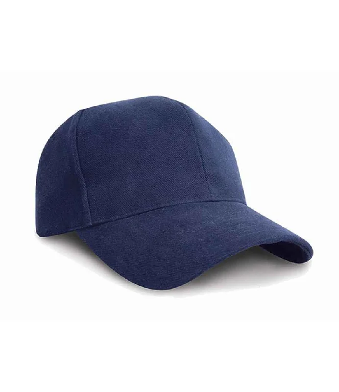 Result Pro-Style Heavy Brushed Cotton Cap | Navy