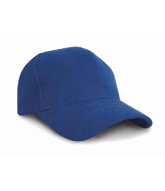 Result Pro-Style Heavy Brushed Cotton Cap | Royal Blue