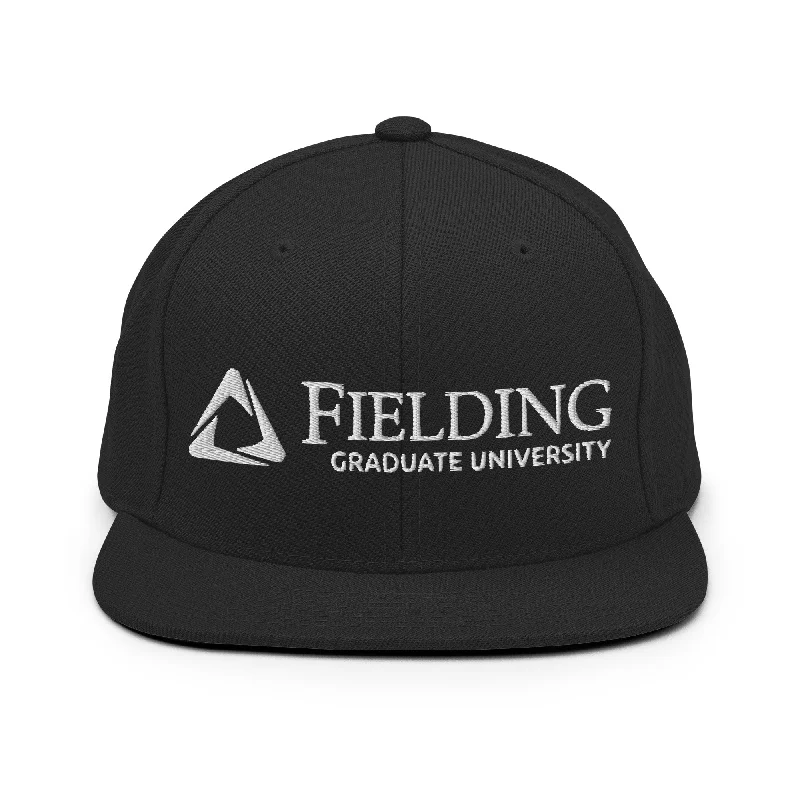 Classic Snapback Baseball Cap | Embroidered Fielding Logo