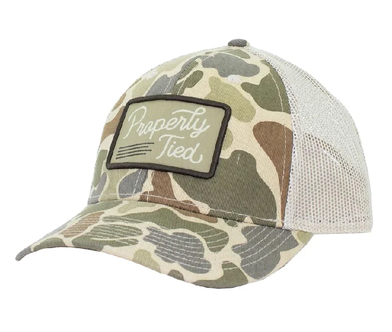 Sportsman Trucker Hat Vintage Camo