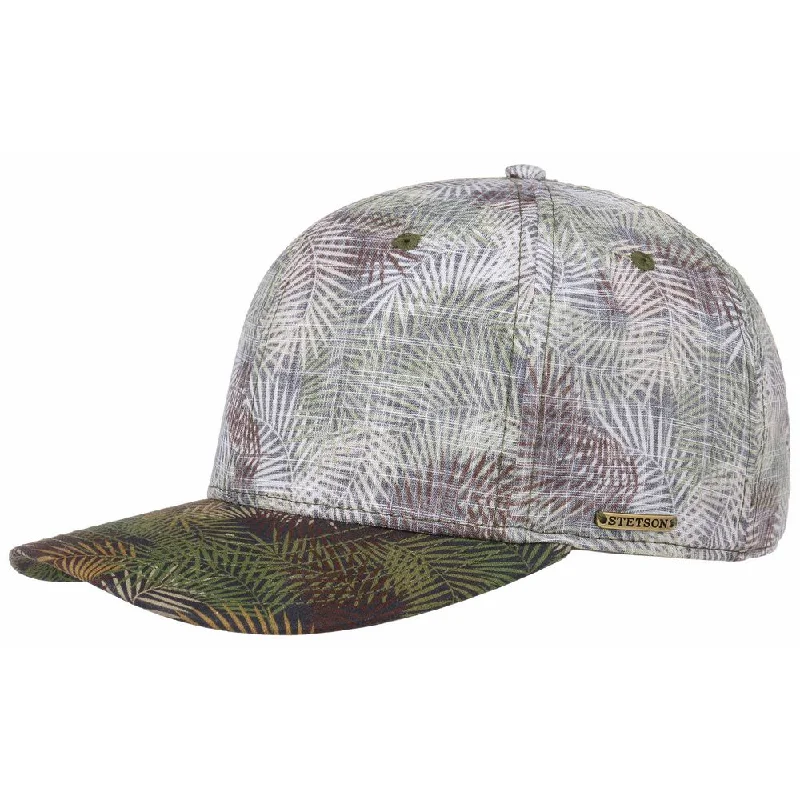 Stetson Baseball Cap Green Palm Leaf