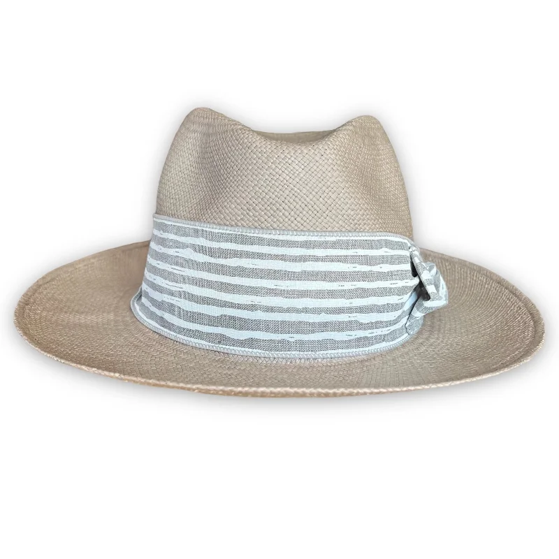 THE FLAMEKEEPERS HAT CLUB JET FUEL PANAMA OYSTER GREY