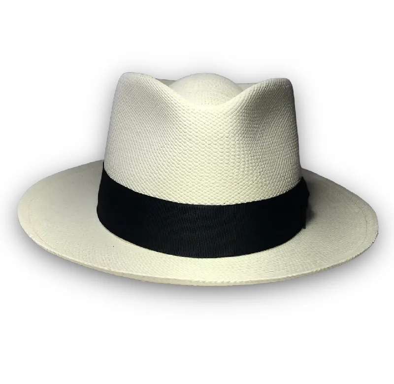 the FLAMEKEEPERS HAT CLUB RIVIERA BLEACHED PANAMA HAT