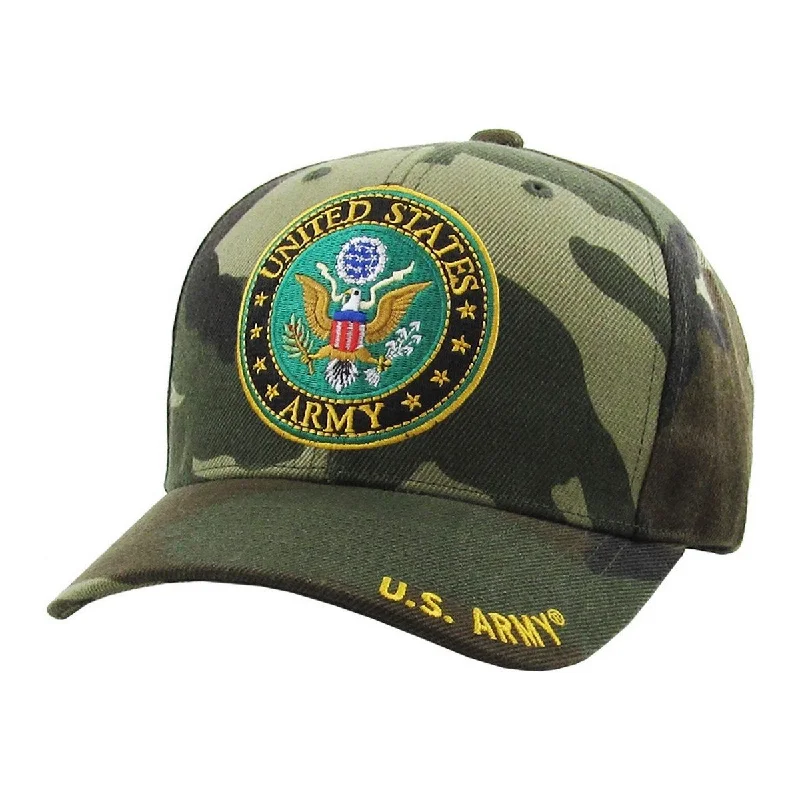 US ARMY SEAL Baseball Cap - Grøn Camo