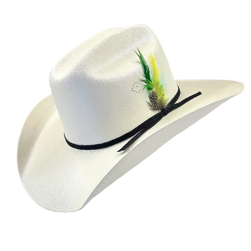 Streamline Straw Vented Western Cowboy Hat