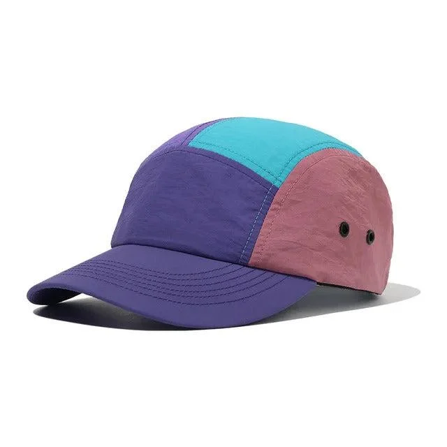 Water-Resistant Lightweight Baseball Cap – Fushia