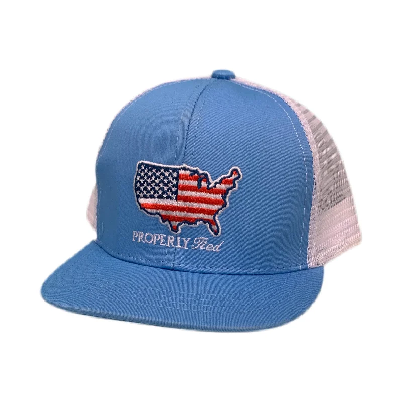 Youth Trucker Old Glory Hat