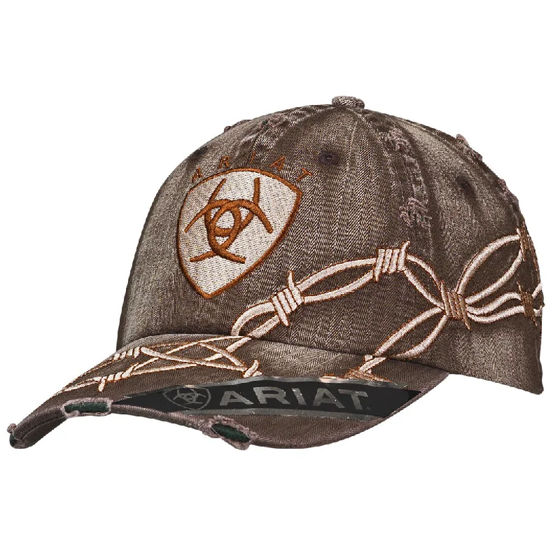 Ariat Men's "Barbed Wire" Ball Cap