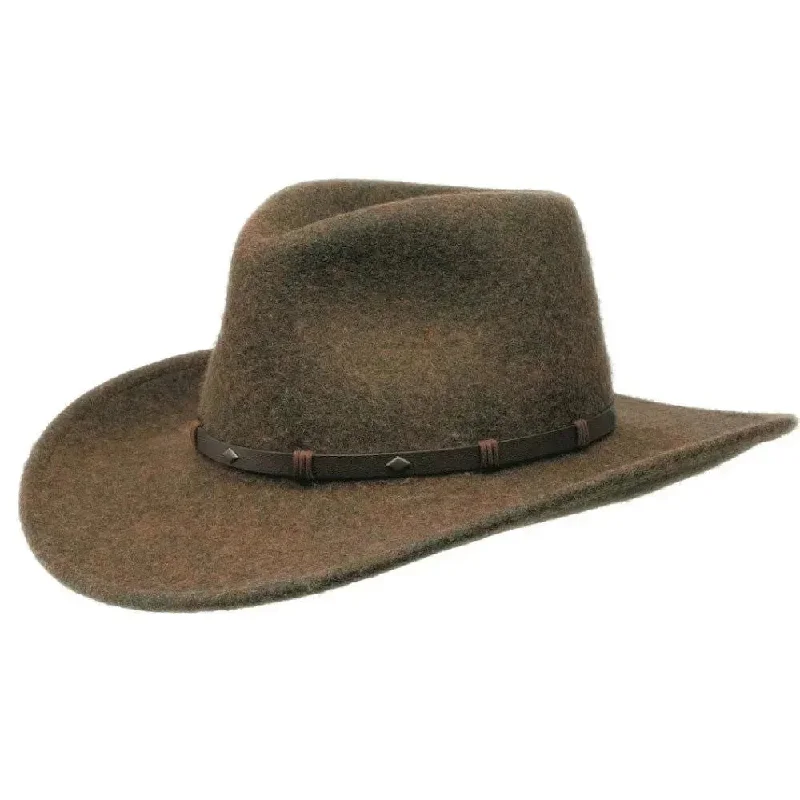 Black Creek (BC2002)- Crushable Wool Felt Cowboy Hat