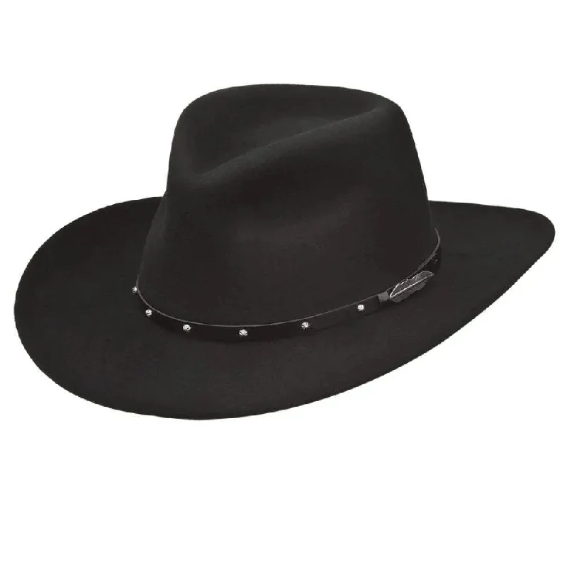 Black Creek (BC2044)- Crushable Wool Felt Cowboy Hat