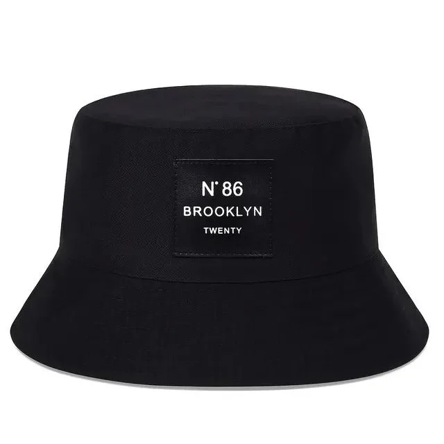 Brooklyn Patch Bucket Hat - Fushia