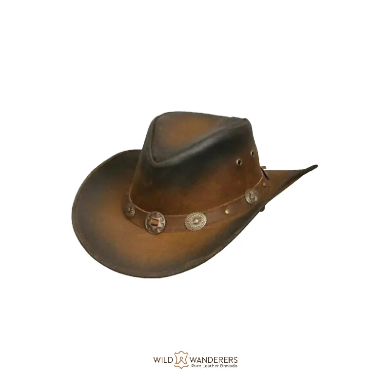 Brown Faded Bush Cowboy Hat