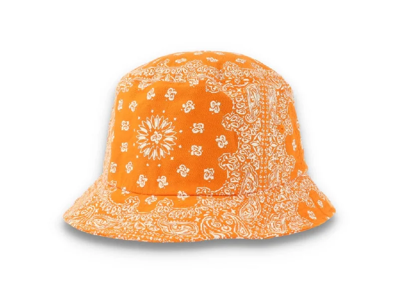 Bucket Hat Bandana Print Orange 5003BP