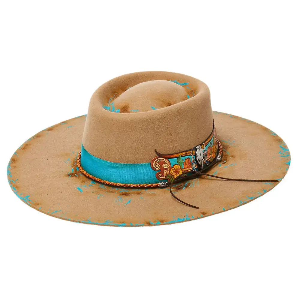 California Hats San Antonio Bolero - Wide Brim Wool Felt Cowgirl Hat