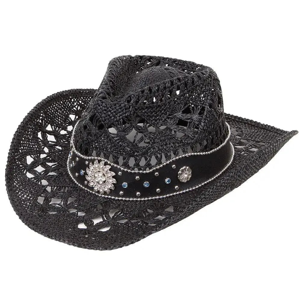 Deadwood Trading Jewelz- Toyo Straw Cowgirl Hat