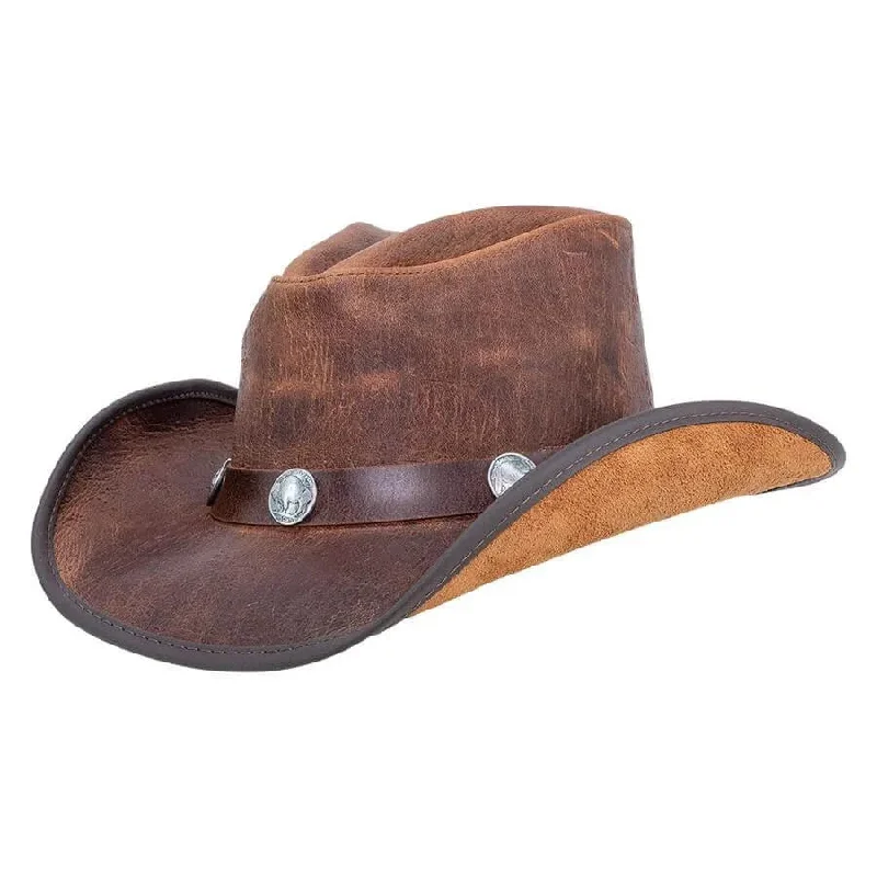 Head'n Home Cyclone (Buffalo) - Leather Cowboy Hat