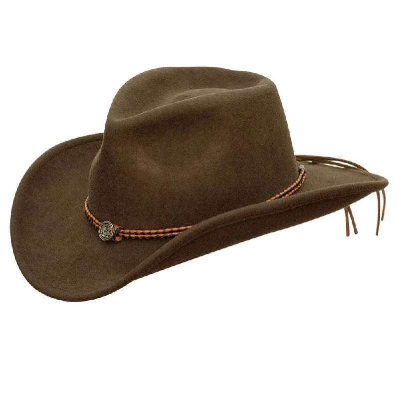 Jack Daniels Double Trouble (JD03-33) - Soft Wool Felt Cowboy Hat