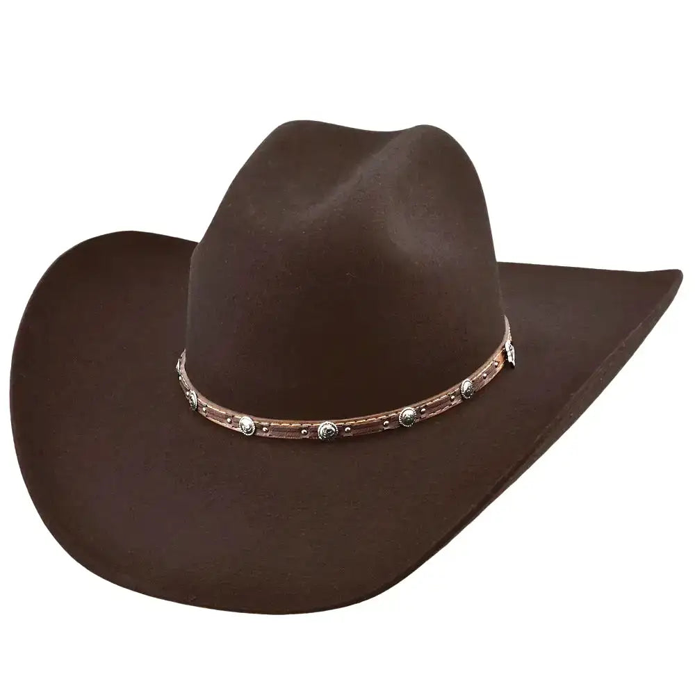 Justin Buster - (2X) Wool Felt Cowboy Hat