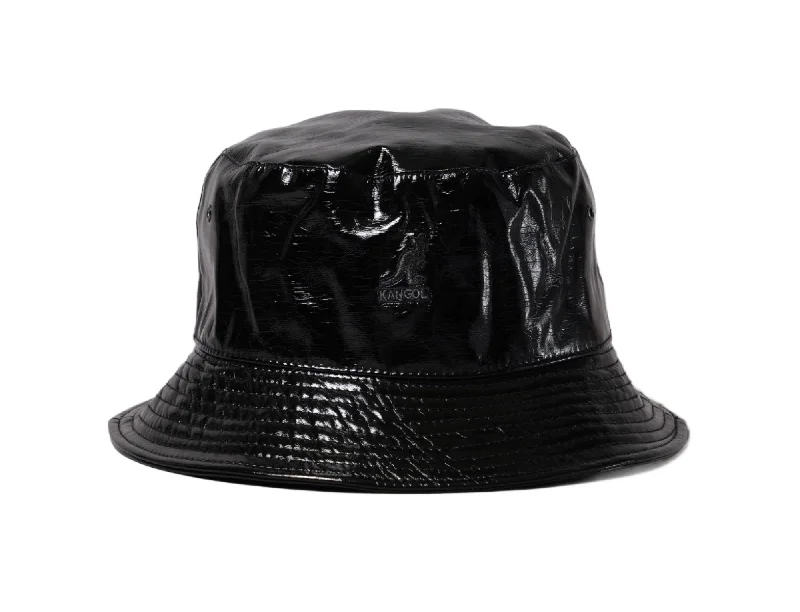 Kangol Future Bucket w/Earflaps Black Crinkle