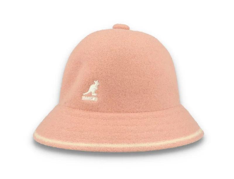 Kangol Stripe Casual Dusty Rose/Off White