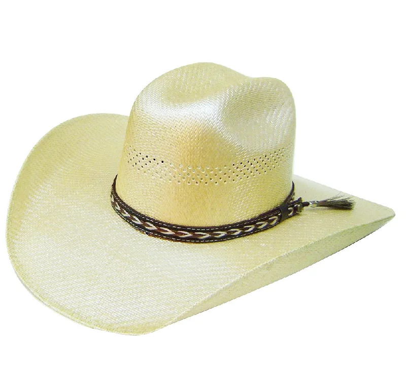 Modestone Bangora Straw Cowboy Hat