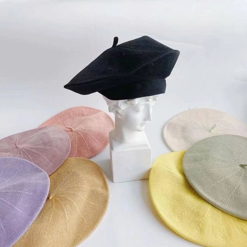 Oversize Breathable Beret for Women(Fits for large head)